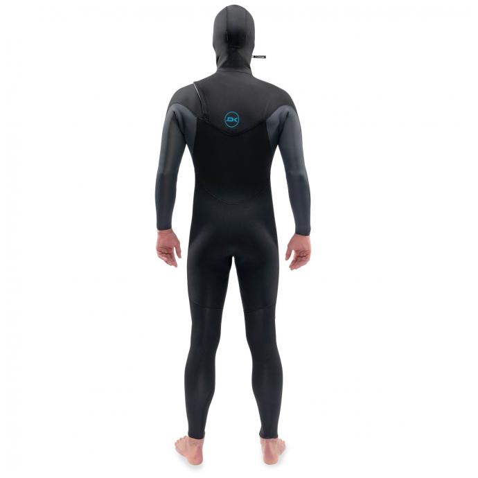 Гидрокостюм DAKINE MEN'S QUANTUM CHEST ZIP HOODED 5/4/3MM - DK22M543HQZ-Black - Цвет Черный - Фото 2