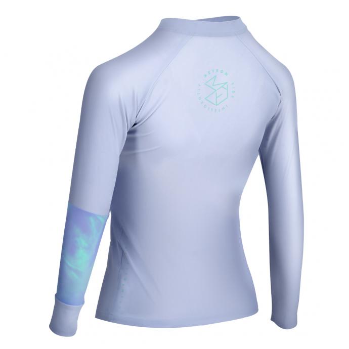 Лайкра AZTRON MAZE LONGSLEEVE RASHGUARD - 172206 SS23 - Цвет Фиолетовый - Фото 2