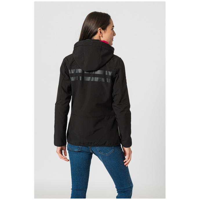 Софтшеловая куртка женская  GEOGRAPHICAL NORWAY «REINE» - WT4038F-BLACK - Цвет Черный - Фото 2