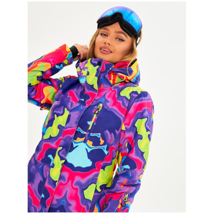 Женская горнолыжная/сноубордическая куртка Alpha Endless - 223/230713_012 - Цвет Фиолетовый - Фото 4