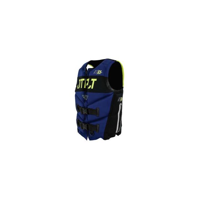 Спасательный жилет неопрен муж. Jetpilot RX PWC Neo Vest ISO 50N - 222181-Navy/Yellow - Цвет Темно-синий - Фото 3