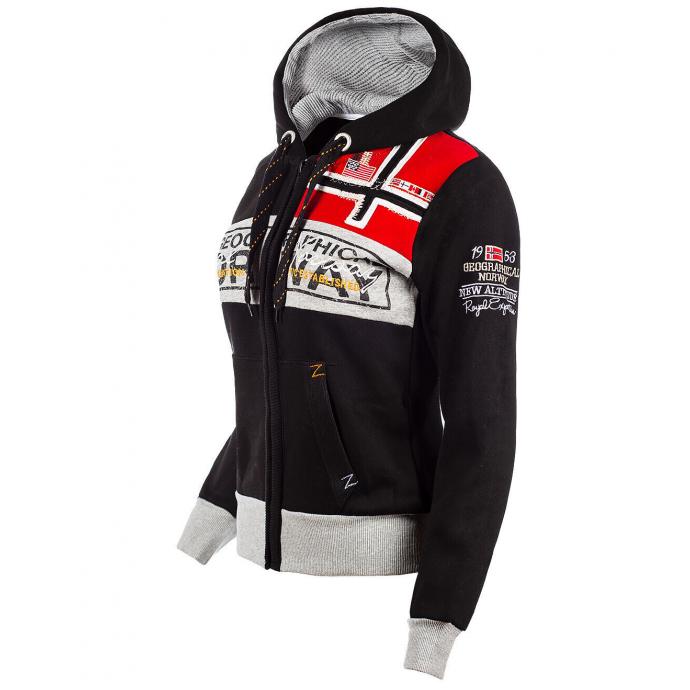 ФЛИС ЖЕНСКИЙ GEOGRAPHICAL NORWAY «FLYER» - WU6379F/GN-Black - Цвет Черный - Фото 9