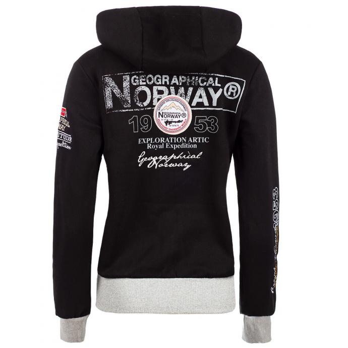 ФЛИС ЖЕНСКИЙ GEOGRAPHICAL NORWAY «FLYER» - WU6379F/GN-Black - Цвет Черный - Фото 10