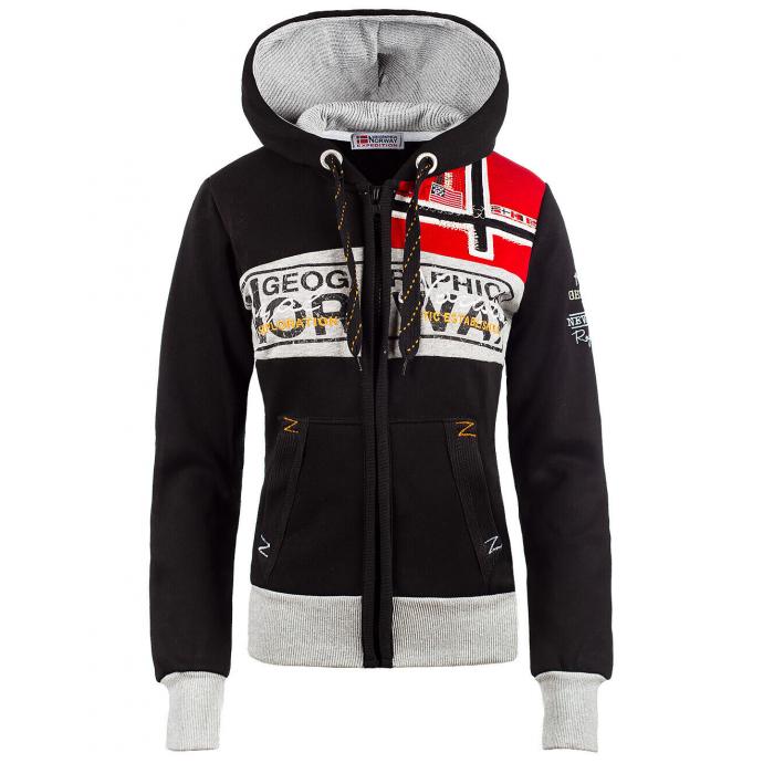 ФЛИС ЖЕНСКИЙ GEOGRAPHICAL NORWAY «FLYER» - WU6379F/GN-Black - Цвет Черный - Фото 12