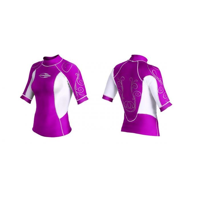 Лайкровая рубашка MORMAII «DIVA» с коротким  рукавом - s507 dvf / лайкра жен. Mormaii Diva розовый - Цвет Розовый - Фото 1