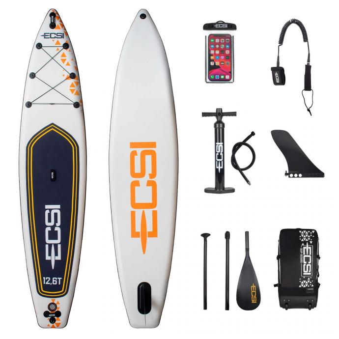 ДОСКА SUP НАДУВНАЯ ECSI EXPERT TOURING (12'6X32''X6'') - Артикул 00000188 - Фото 1