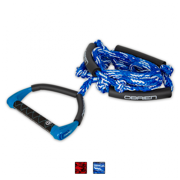 Фал с рукояткой для вейксерфинга O'Brien ROPE PRO SURF 10"  - 2214508-BLUE - Цвет Синий - Фото 1