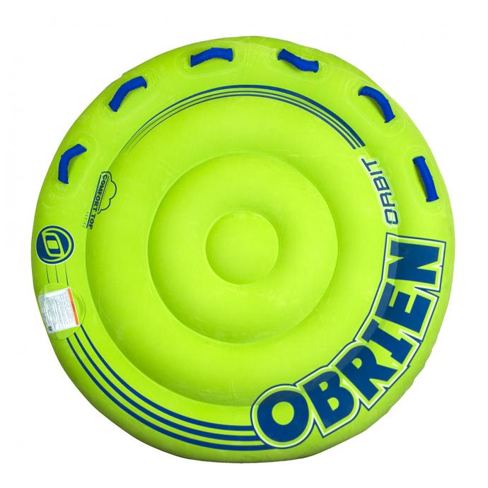 Баллон буксировочный O'Brien 2-местый Orbit 2 (Plush Top) Lime S18 - Артикул 2171575*S18 - Фото 1