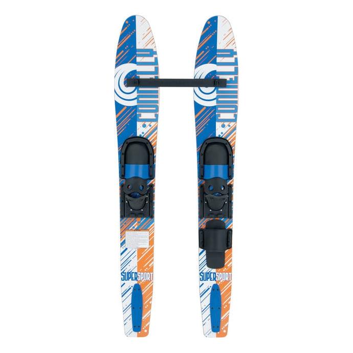 Лыжи парные прогулочные Connelly SUPSPOPAIR - JR SLIDE ADJ Blue/White/Orange S18 - Артикул 61170306*S18 - Фото 1