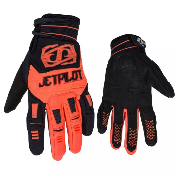 Перчатки Jetpilot Matrix Race Glove Full Finger Black/Red S18 - Артикул 160410*S18 - Фото 1