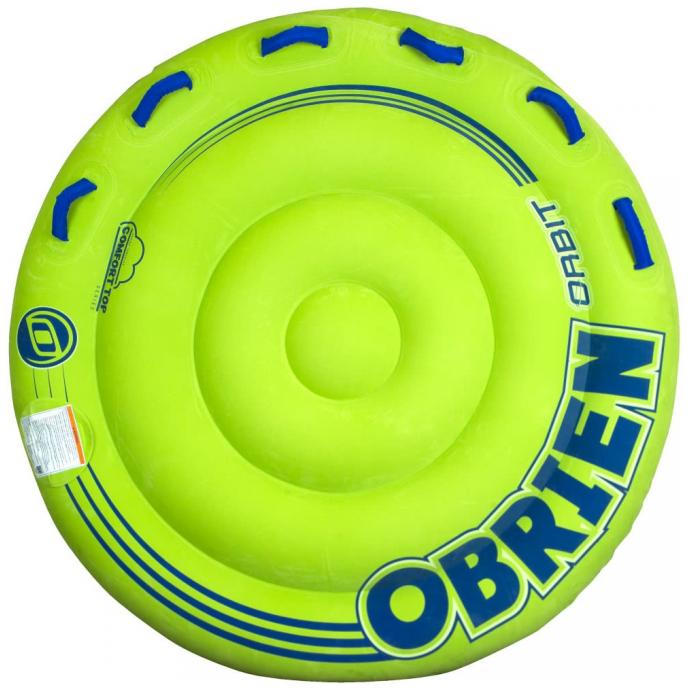 Баллон буксировочный O'Brien 2-местый Orbit 2 (Plush Top) Lime - Артикул 2171575*S17 - Фото 1