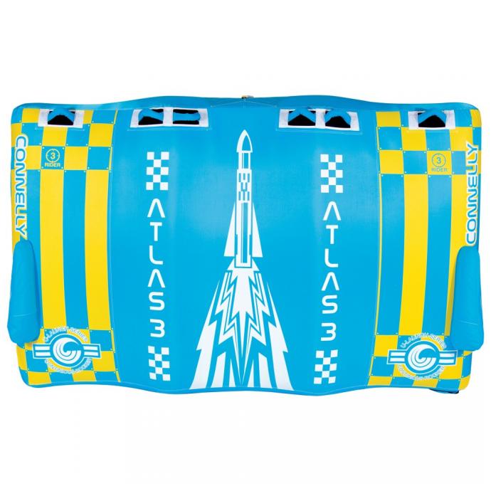Баллон Connelly 3-местный ATLAS 3  Blue/Yellow - Артикул 67153278*S15S - Фото 1
