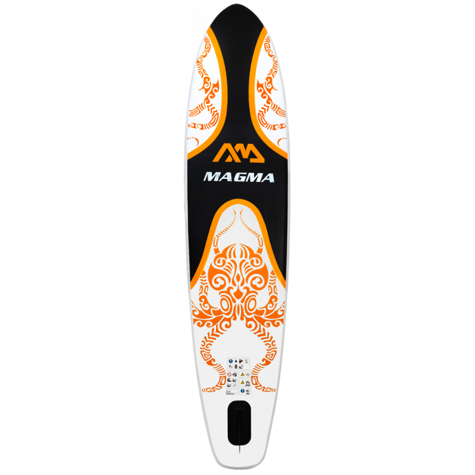 Сапборд надувной Aquamarina MAGMA White/Orange S18 - Артикул BT-17MA*S18 - Фото 2