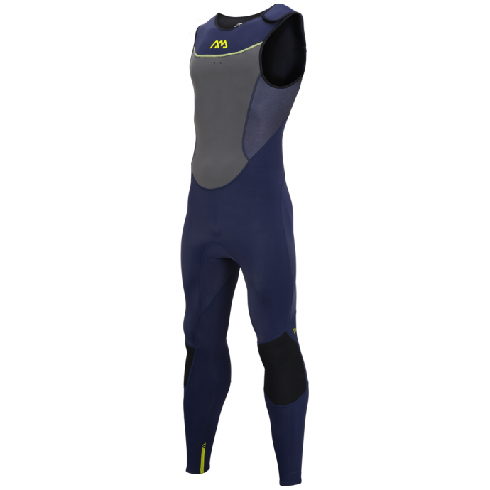 Гидрокостюм длинный Aquamarina мужской без рукавов TOFINO 1.5/3mm Navy S18 - C-M18LJ-NA*S18 - Цвет Черный - Фото 1