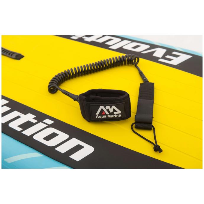 Лиш Aquamarina Paddle Board Coil Leash Black S18 - Артикул B0302203*S18 - Фото 1