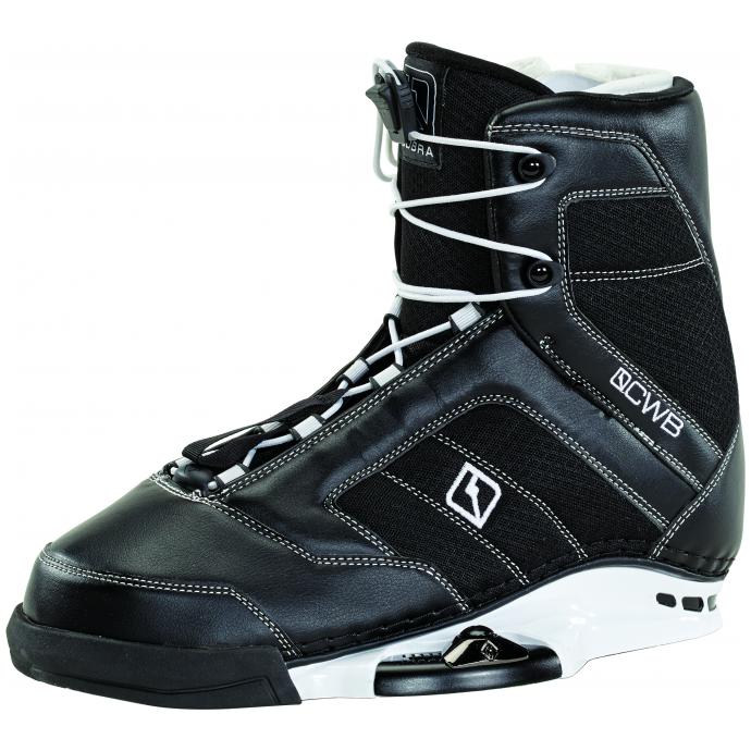 Крепления для вейкборда CWB мужские COBRA Black/White (BKW) - Артикул 6416283*S16 - Фото 1