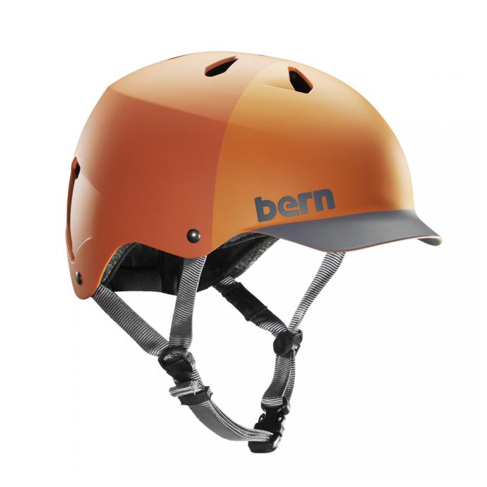 Шлем для водных видов спорта Bern мужской Watts H2O Matte Orange S18 - Артикул MW5MORH*S18 - Фото 1