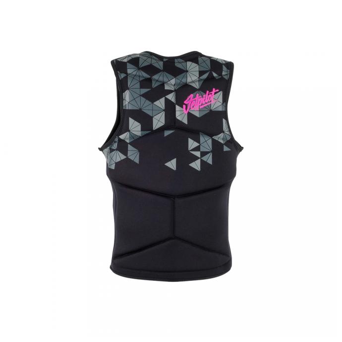 Спасательный жилет неопрен женский Jetpilot Allure Comp Neo Vest wms. Black/Pink S18 - Артикул 181200*S18 - Фото 2