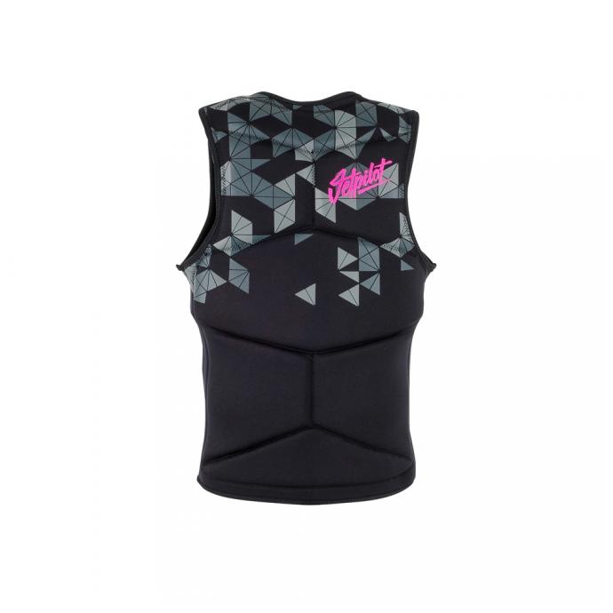 Спасательный жилет неопрен женский Jetpilot Allure Comp Neo Vest wms. Black/Pink S18 - Артикул 181200*S18 - Фото 2