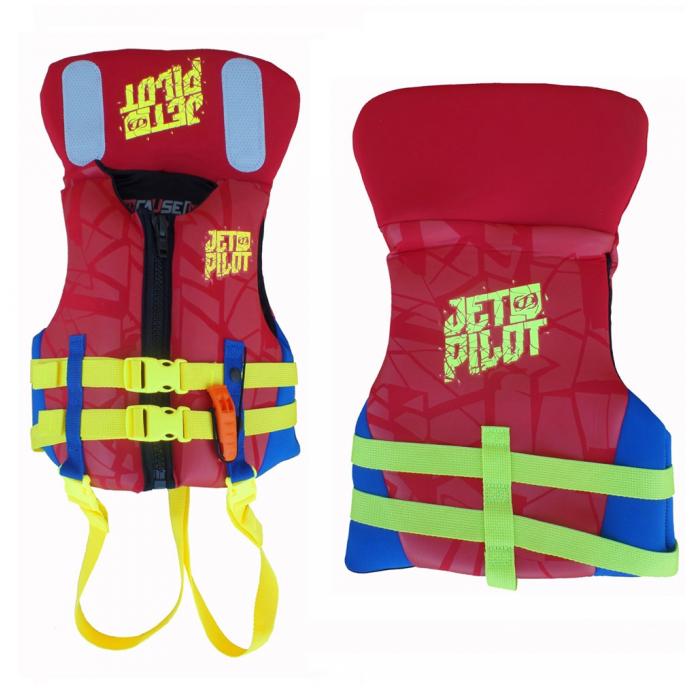 Спасательный жилет неопрен детский Jetpilot Life Vest Neo Child Red S18 - Артикул 17060*S18 - Фото 1