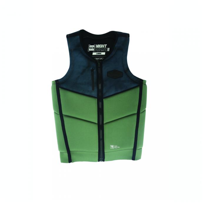 Спасательный жилет неопрен мужской Jetpilot Nighthawk 2 Comp Neo Vest Military S18 - Артикул 181000*S18 - Фото 1