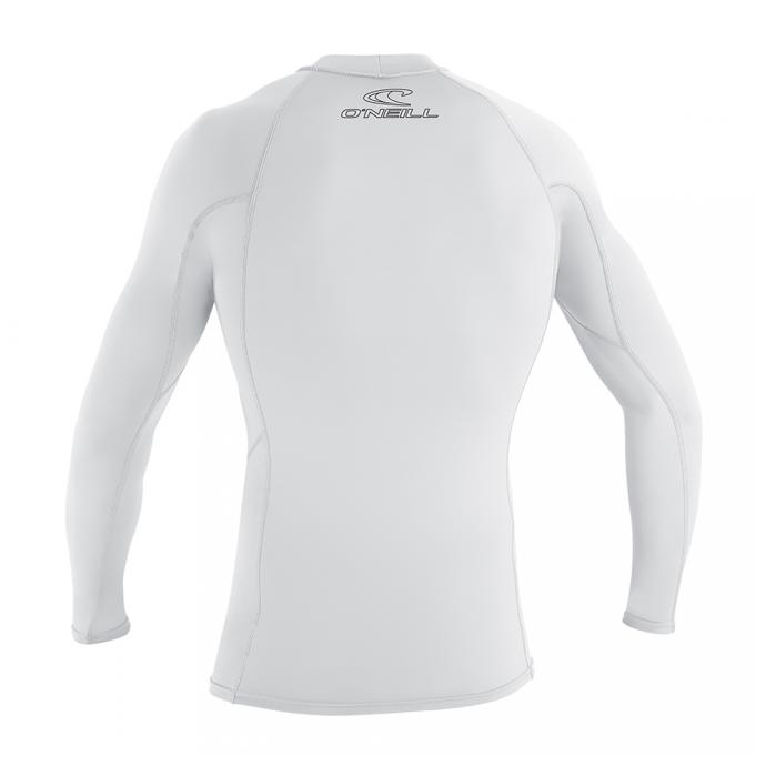 Гидромайка мужская O'Neill длинный рукав BASIC SKINS L/S RASH GUARD WHITE S18 - Артикул 3342 025*S18 - Фото 2