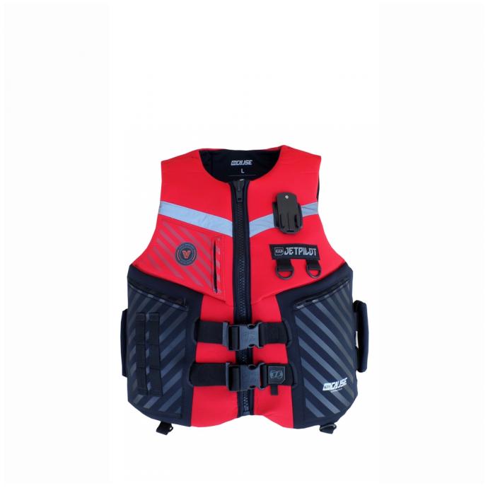 Спасательный жилет неопрен мужской Jetpilot Venture Neo Vest ISO 50N w. Super Grip Red S18 - Артикул 181150*S18 - Фото 1