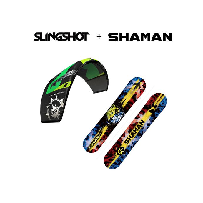 Комплект Кайтсноуборд Shaman + Slingshot RPM (Кайт 
+ Кайтсноуборд, 12 m) - Артикул 1612snowboard - Фото 1