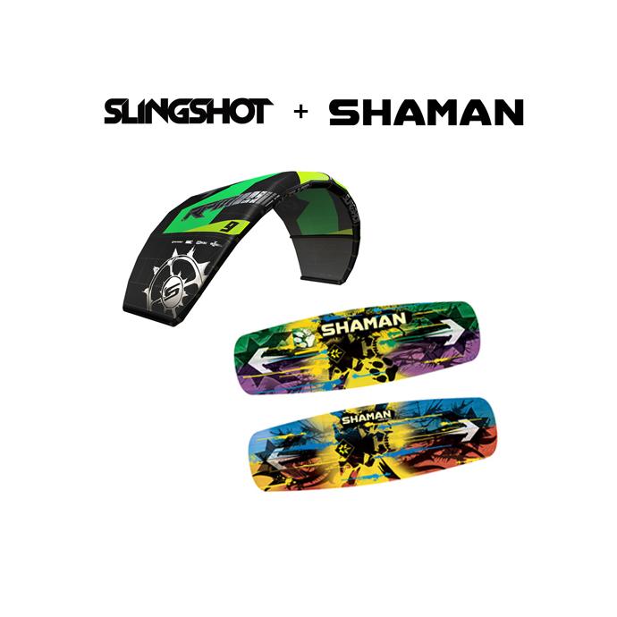 Комплект Кайтборд Shaman + Slingshot RPM (Кайт + Кайтборд, 
14 m) - Артикул 1612board - Фото 1