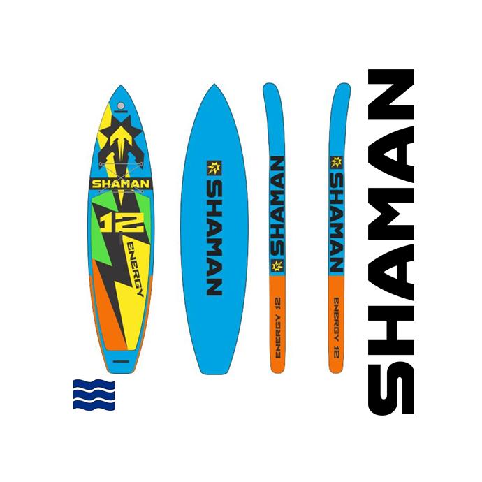 SUP борд Shaman 2019 Energy (12’) - Артикул 19supshamEN-72219 - Фото 1