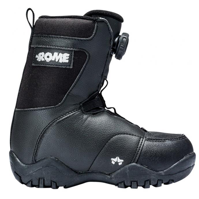Ботинки для сноуборда ROME MINI SHRED - 78668 BLACK - Цвет Черный - Фото 1