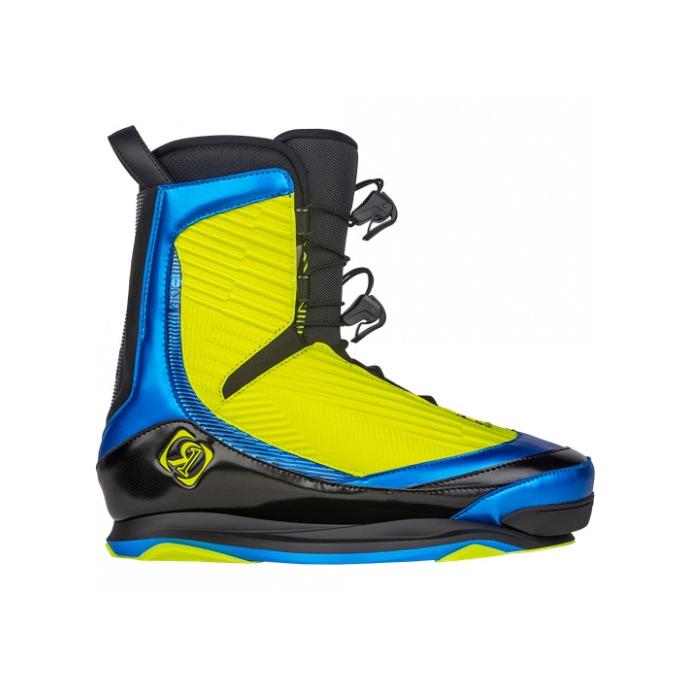 Крепления для вейкборда RONIX One Boot - 55759 OPTIC YELLOW/ANODIZED AZURE - Фото 1