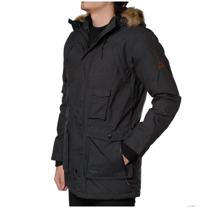 Куртка Billabong HUMBOLDT PARKA - 49099 BLACK DYE - Цвет BLACK DYE - Фото 2