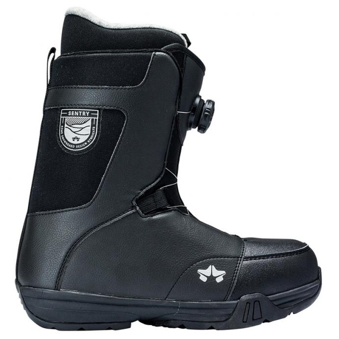 Ботинки для сноуборда ROME SENTRY BOA - 78663 BLACK - Цвет Черный - Фото 1