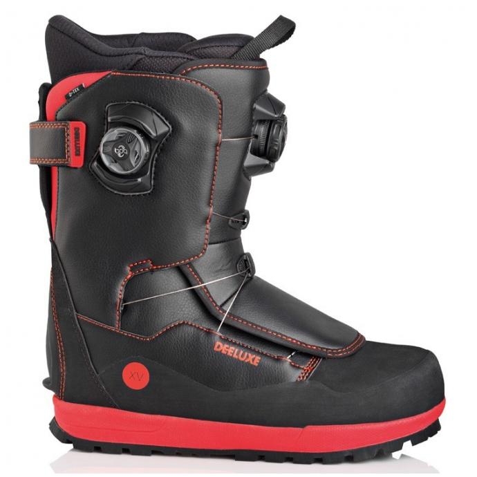 Ботинки для сноуборда DEELUXE XVE - 76022 BLACK/ORANGE - Цвет Черный, Оранжевый - Фото 1