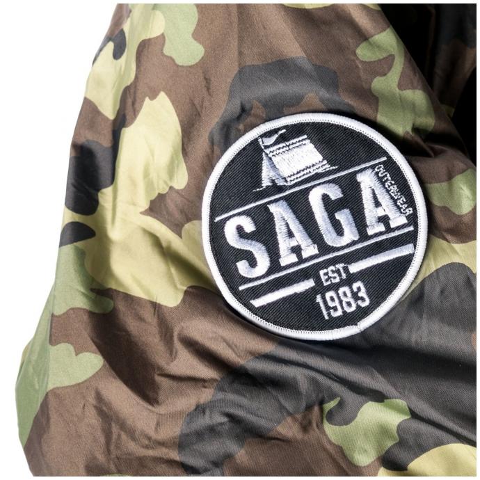 Куртка Saga Reversible Puffy - 25506 BLACK/CAMO - Цвет Черный, Бирюзовый - Фото 2