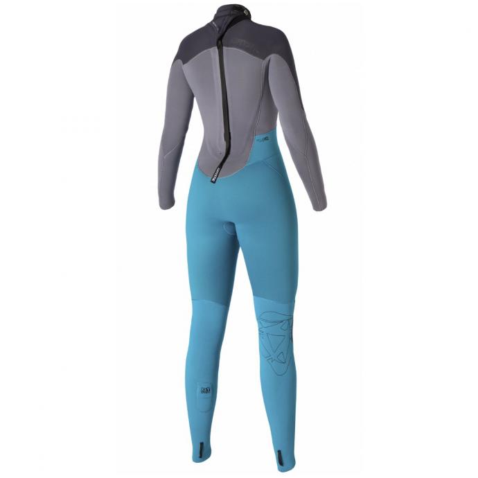 Гидрокостюм Mystic STAR 5/4 D/L FULLSUIT WOMEN - 50536 MINT - Цвет Голубой - Фото 2