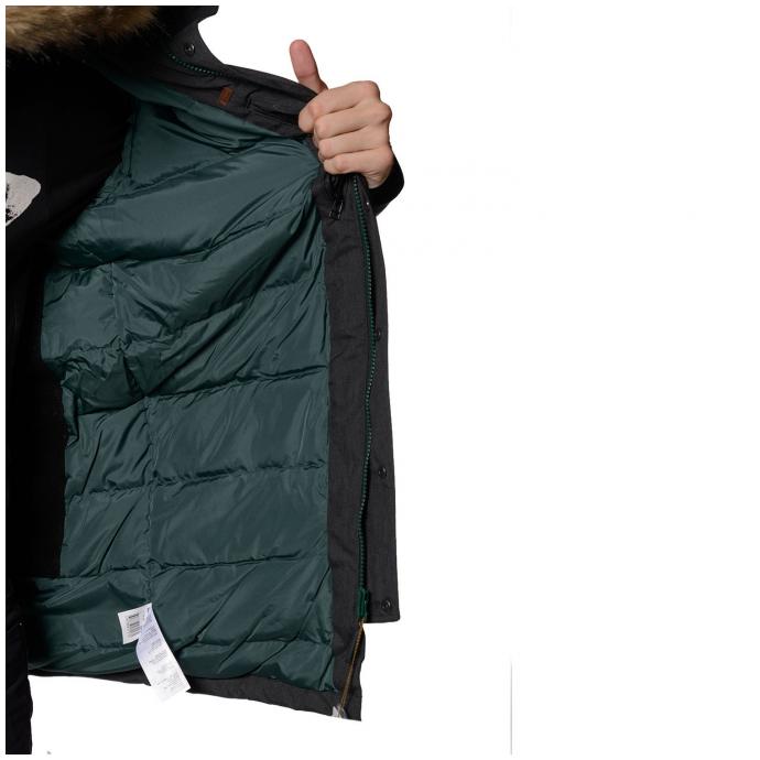 Куртка Billabong HUMBOLDT PARKA - 49099 BLACK DYE - Цвет BLACK DYE - Фото 8