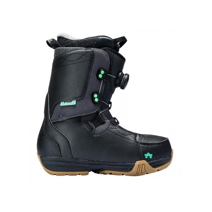 Ботинки для сноуборда ROME STOMP - 78666 BLACK - Цвет Черный - Фото 1