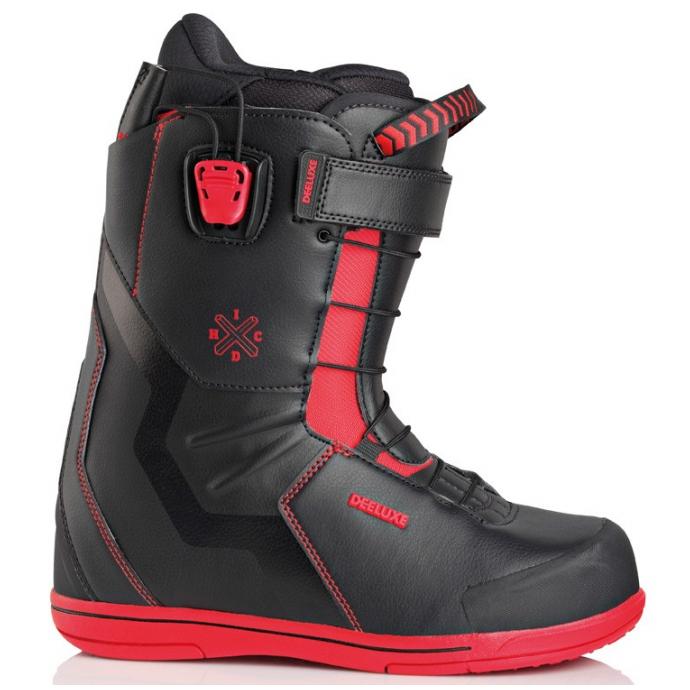Ботинки для сноуборда DEELUXE IDXHC TF - 76036 BLACK/RED - Цвет Черный, Красный - Фото 1