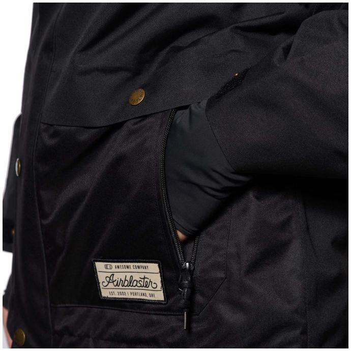 Куртка Airblaster Yeti Jacket - 47973 BLACK - Цвет Черный - Фото 8