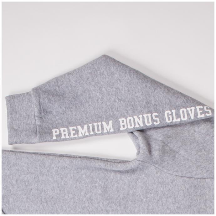 Толстовка Bonus Gloves - 634634 grey - Цвет Серый - Фото 2