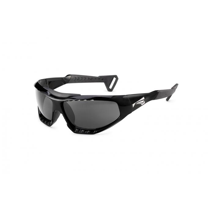 Спортивные очки LiP Surge / Gloss Black - Black / PC Polarized / Levanté Series Chroma Smoke - Артикул 762747 - Фото 4