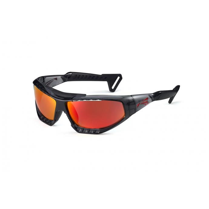 Спортивные очки LiP Surge / Gloss Trans. Grey / Black / PCPL Levanté Series ML Red Smoke - 762761-red - Цвет Красный - Фото 1