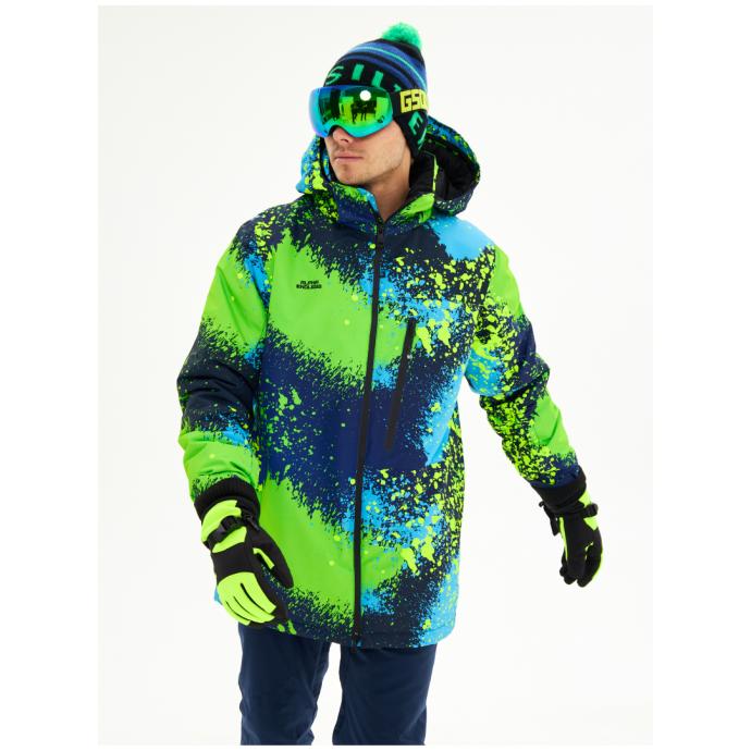 Мужская горнолыжная сноубордическая куртка Alpha Endless  - 423/248 - Цвет Зеленый - Фото 14