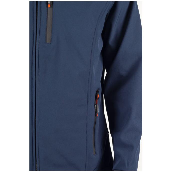 Софтшеловая куртка мужская GEOGRAPHICAL NORWAY «TAKITO» MAN - WW5483H/G-NAVY - Цвет Темно-синий - Фото 6