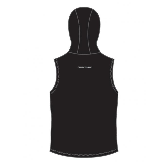 Гидромайка неопр. с капюшоном PRYDE Hooded Vest - Артикул B033 - Фото 2