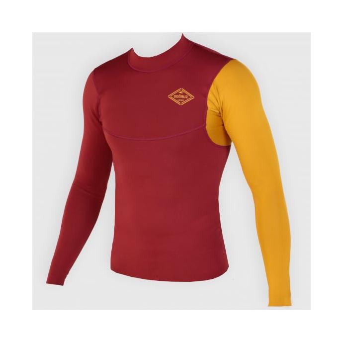 НЕОПРЕНОВЫЙ ТОП МУЖ. SOÖRUZ Top 1/1 LS Collar FIGHTER - E22 MW11TLSFIGWI-Wine - Цвет Бордовый - Фото 1