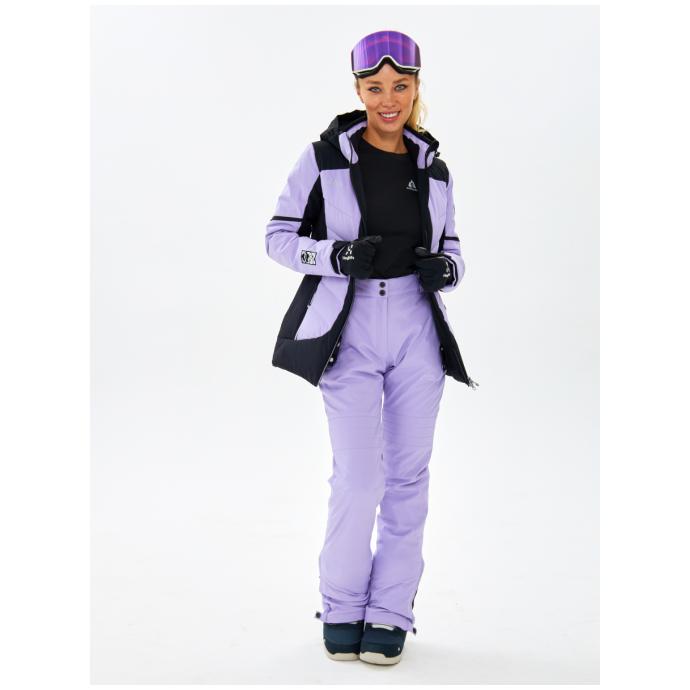 Женская горнолыжная / сноубордическая мембранная куртка Alpha Endless - 423/191_2 - Цвет Фиолетовый - Фото 18