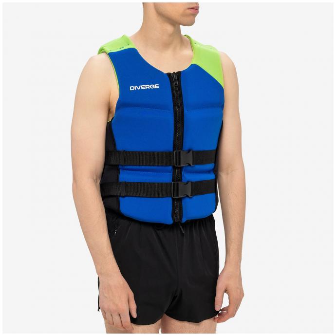 Жилет водный DIVERGE VIPER VEST - VIPER_navy/green - Цвет Темно-синий - Фото 3